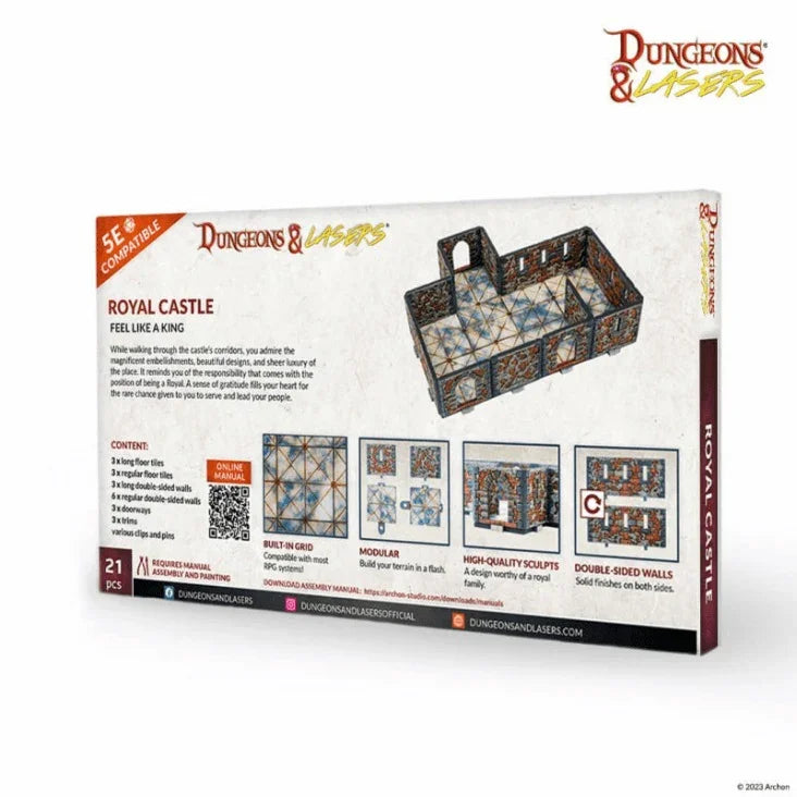 Dungeons & Lasers: Expansion Bits - Royal Castle