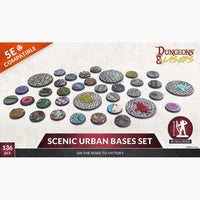 Dungeons & Lasers: Miniatures - Scenic Urban Bases Set