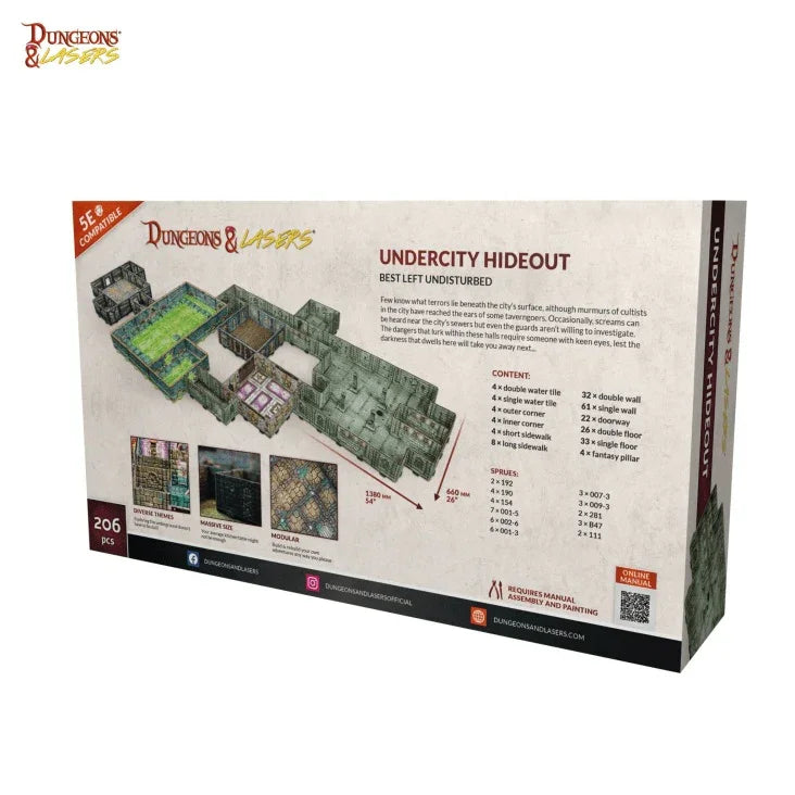 Dungeons & Lasers: Starter Sets - Undercity Hideout