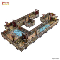 Dungeons & Lasers: Dwarven Mine Prismacast Pre-Painted Terrain