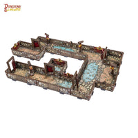 Dungeons & Lasers: Dwarven Mine Prismacast Pre-Painted Terrain