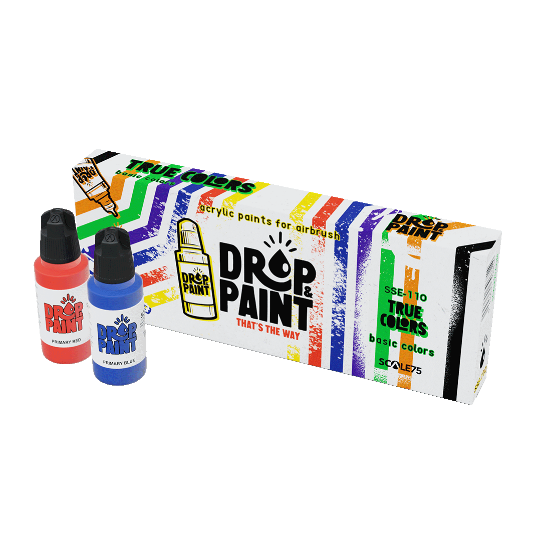 Scale 75 - Drop and Paints - True Colors Paint Set