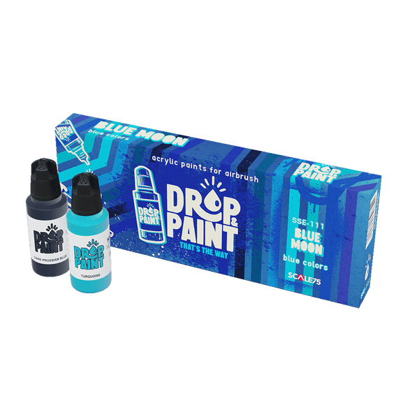 Scale 75 - Drop and Paints - Blue Moon Paint Set