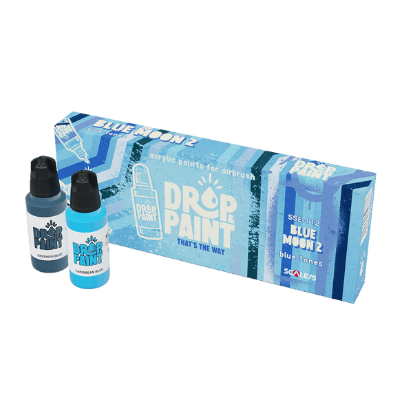 Scale 75 - Drop and Paints - Blue Moon 2 Paint Set
