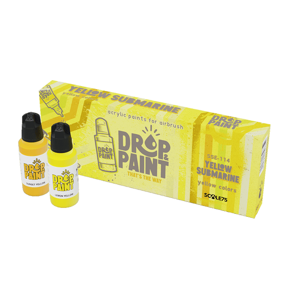 Scale 75 - Drop and Paints - Yellow Submarine Paint Set