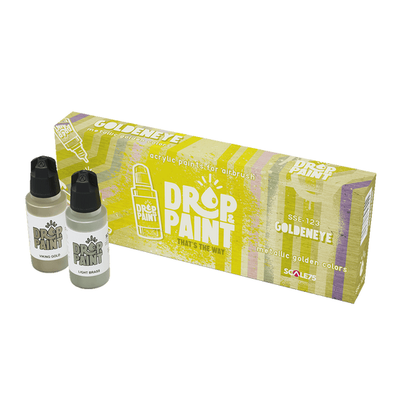 Scale 75 - Drop and Paints - Goldeneye Paint Set