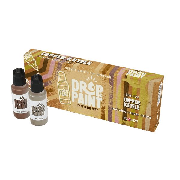 Scale 75 - Drop and Paints - Copper Kettle Paint Set