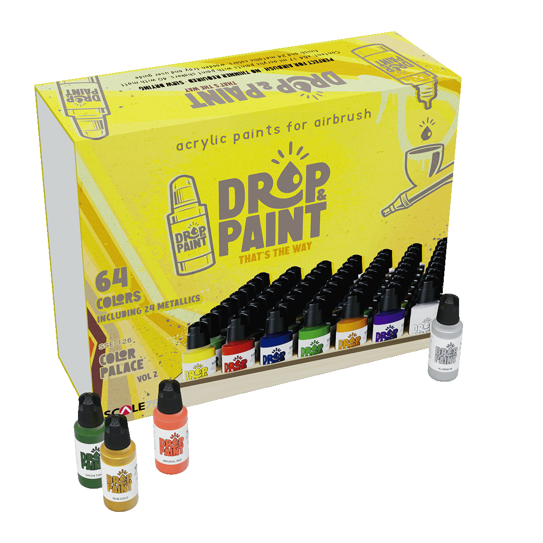 Scale 75 - Drop and Paints - Color Palace Vol 2 Paint Set