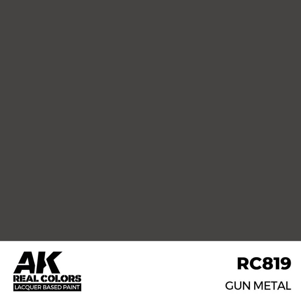 AK Interactive - Real Colours -Gun Metal 17 ml