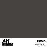 AK Interactive - Real Colours -Gun Metal 17 ml