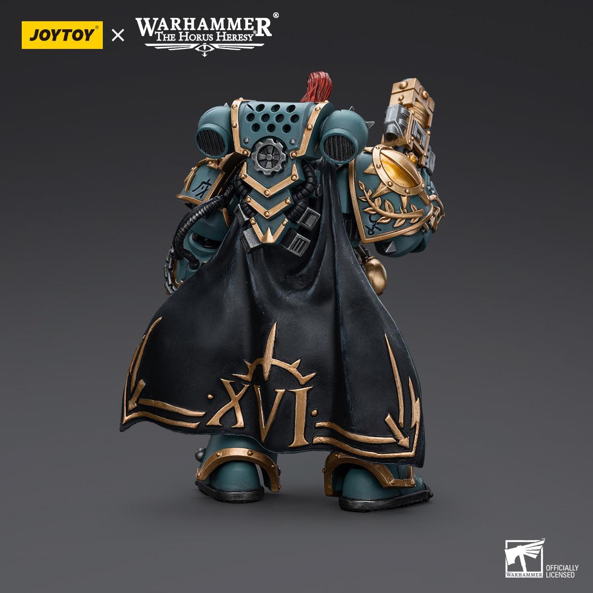 Warhammer Collectibles: 1/18 Scale Sons Of Horus Legion Praetor With Power Fist