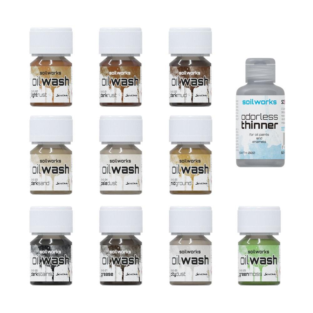 Scale 75 - Soilworks - Washes - Oilwash Collection