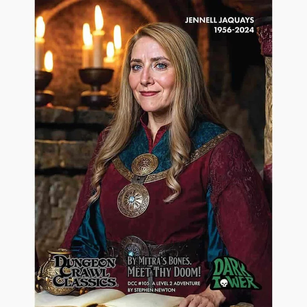 Dungeon Crawl Classics #105 By Mitra's Bones - Meet Thy Doom! - Jennell Jaquays Variant Cover