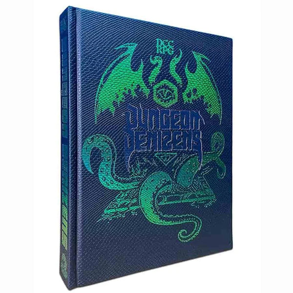 Dungeon Crawl Classics - DCC RPG Dungeon Denizens - LE Reptile Skin Foil Cover
