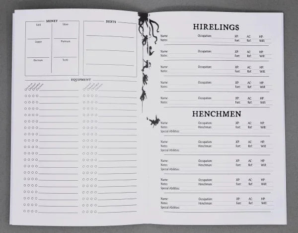 Dungeon Crawl Classics - DCC Digest Sized Character Folio