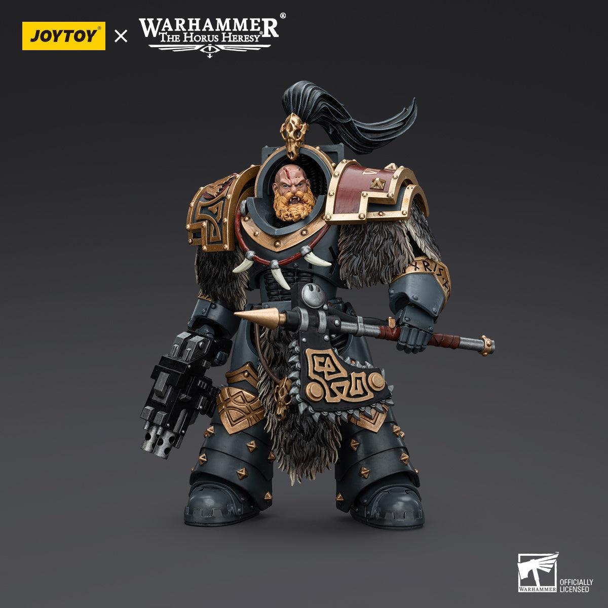 Warhammer Collectibles: 1/18 Scale Space Wolves Varagyr Wolf Guard Squad Varagyr Terminator 3