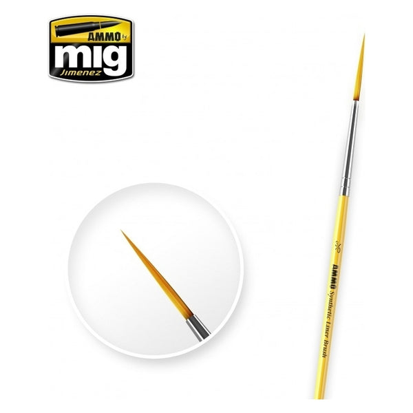 Ammo by MIG - Brushes - 3/0 Synthetic Round Brush
