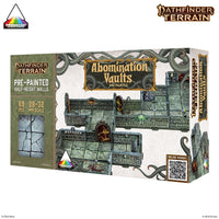 Dungeons & Lasers: PrismaCast Pre-Painted Terrain - Pathfinder Terrain: Abomination Vaults