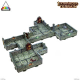 Dungeons & Lasers: PrismaCast Pre-Painted Terrain - Pathfinder Terrain: Abomination Vaults