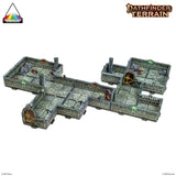 Dungeons & Lasers: PrismaCast Pre-Painted Terrain - Pathfinder Terrain: Abomination Vaults
