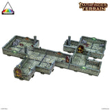Dungeons & Lasers: PrismaCast Pre-Painted Terrain - Pathfinder Terrain: Abomination Vaults