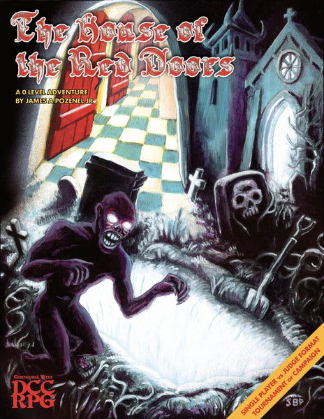 Dungeon Crawl Classics - The House of the Red Doors (DCC RPG Adventure)
