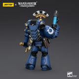Warhammer Collectibles: 1/18 Scale Ultramarines MK VI Tactical Squad Sergeant with Plasma Pistol