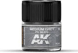 AK Interactive Real Colors - Acrylic Lacquer Paint 10ml bottle - MEDIUM GREY FS 36270