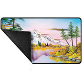 Ultra Pro: UP16531 Bob Ross Mighty Mountain Lake Black Stitched Playmat