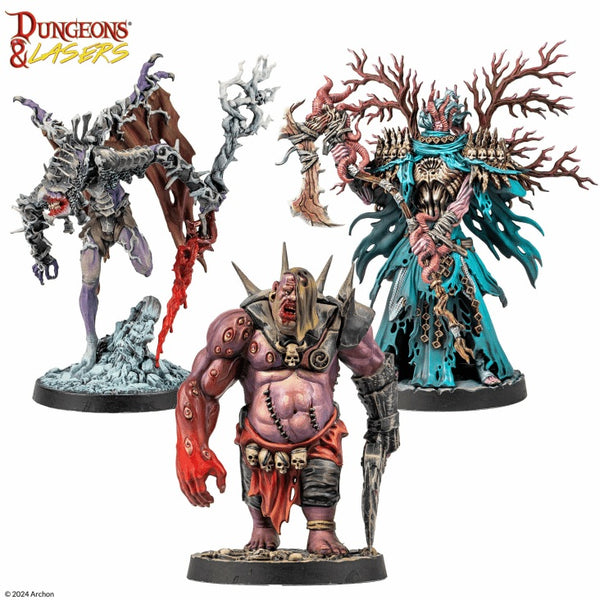 Dungeons & Lasers: Miniatures - Warlords Of Chaos