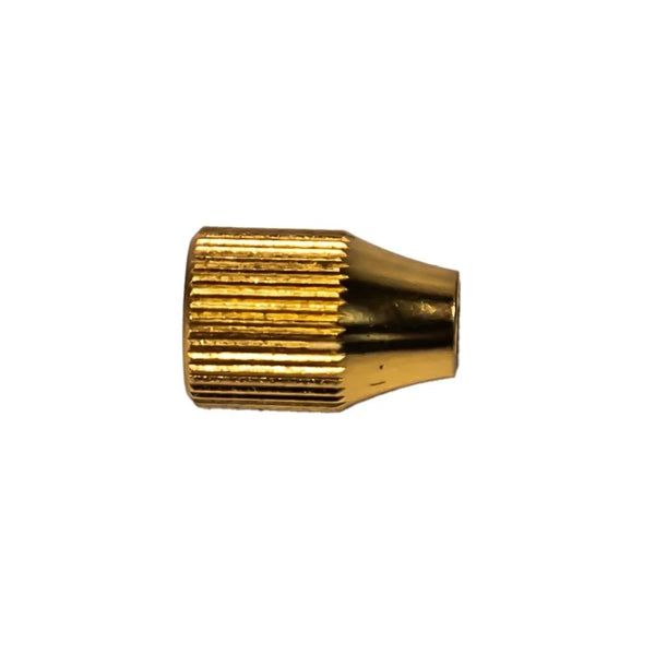 H&S Airbrushes - Needle Clamp Nut Gold