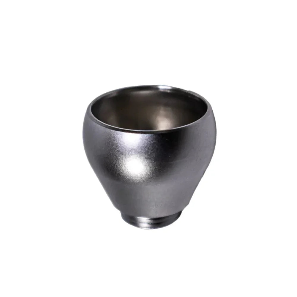 H&S Airbrushes - 2ml Cup Matte Chrome
