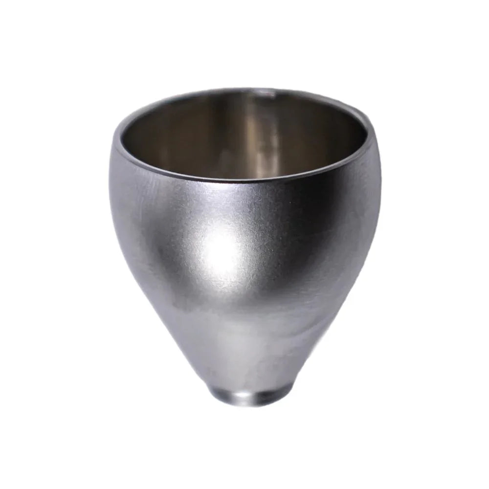 H&S Airbrushes - 5ml Cup Matte Chrome