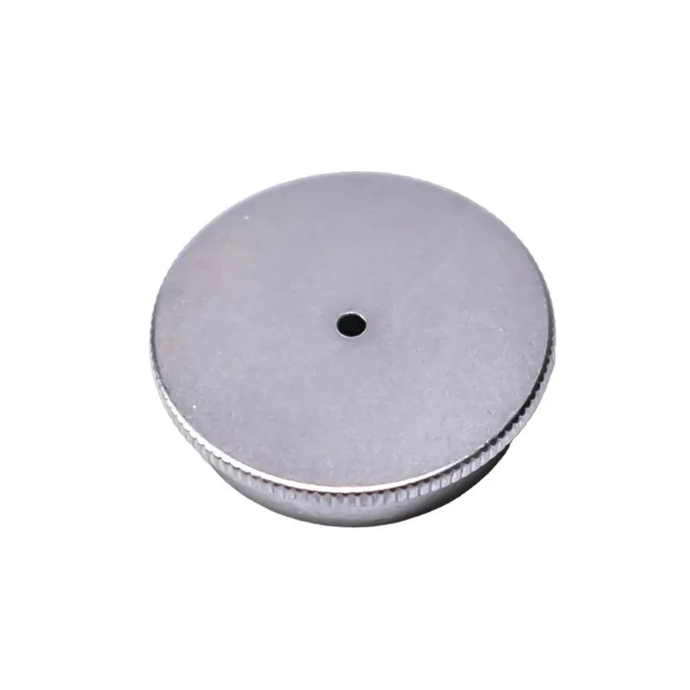 H&S Airbrushes - 2ml Cup Lid Matte Chrome