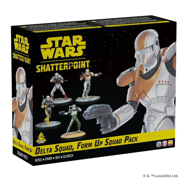 Star Wars: Shatterpoint – Delta Squad, Form Up Squad Pack - Pre-ORDER