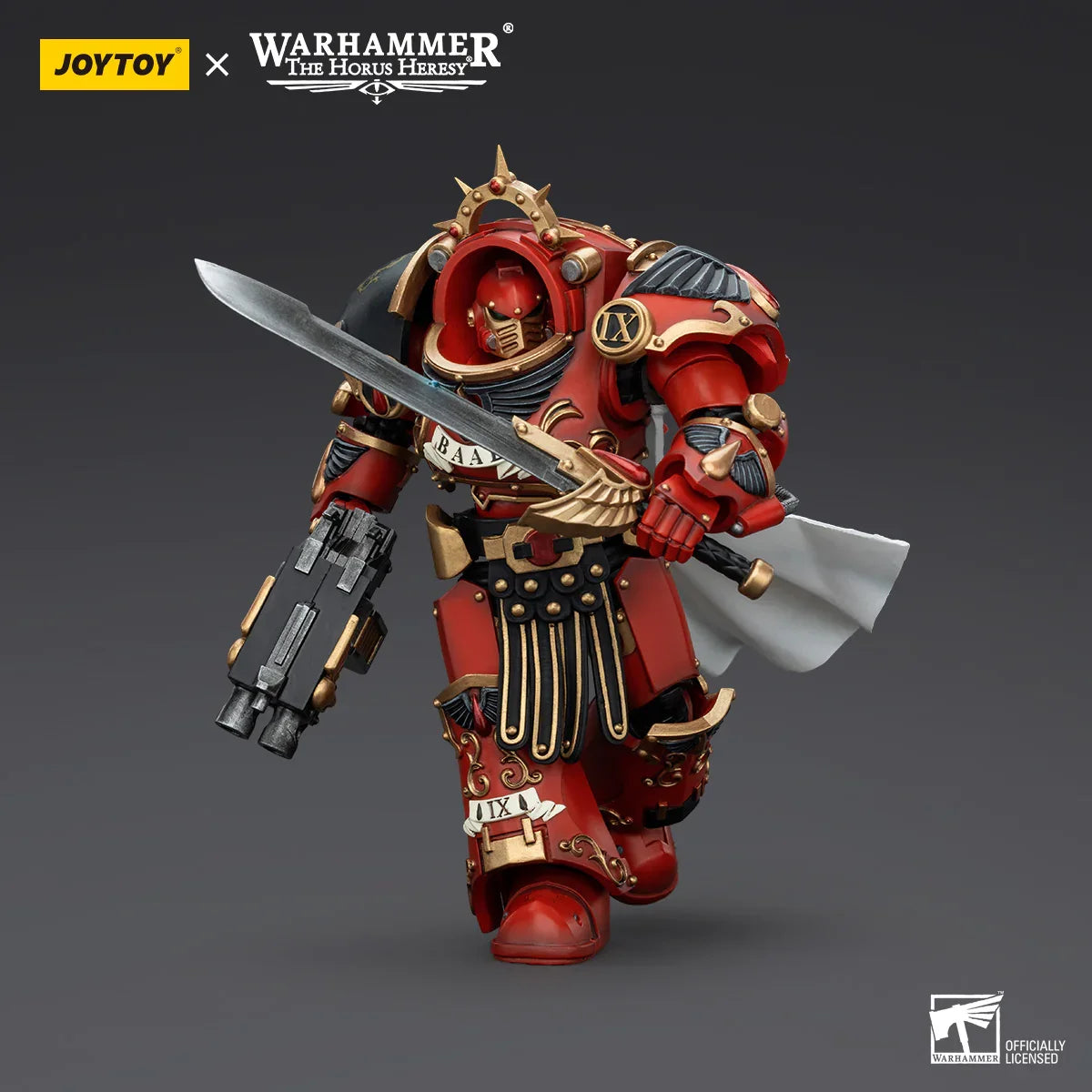 Warhammer Collectibles: 1/18 Scale Blood Angels Legion Praetor in Tartaros Terminator Armour