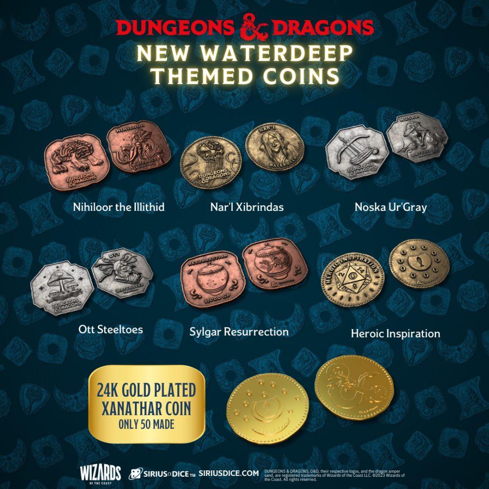 Sirius Dice - D&D Xanathar's Treasures Pack