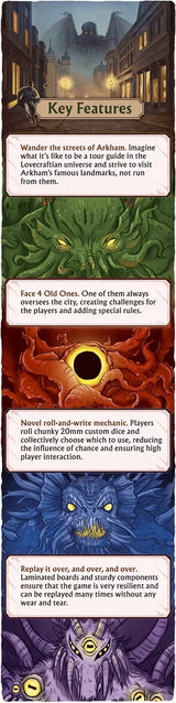 Arkham Travel Guide: a Route Charting Game