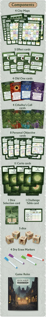 Arkham Travel Guide: a Route Charting Game