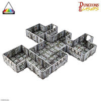 Dungeons & Lasers: PrismaCast Pre-Painted Terrain - Fantasy Dungeon: Pre-Painted
