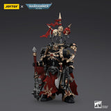 Warhammer Collectibles: 1/18 Scale Chaos Space Marines Black Legion Chosen Champion with bolter