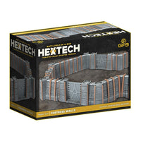 Hextech Terrain: Trinity City – Fortress Walls Grey