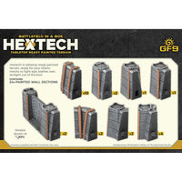 Hextech Terrain: Trinity City – Fortress Walls Grey