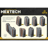 Hextech Terrain: Trinity City – Fortress Walls Grey