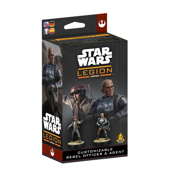 Star Wars: Legion – Customizable Rebel Officer & Agent - Pre-Order