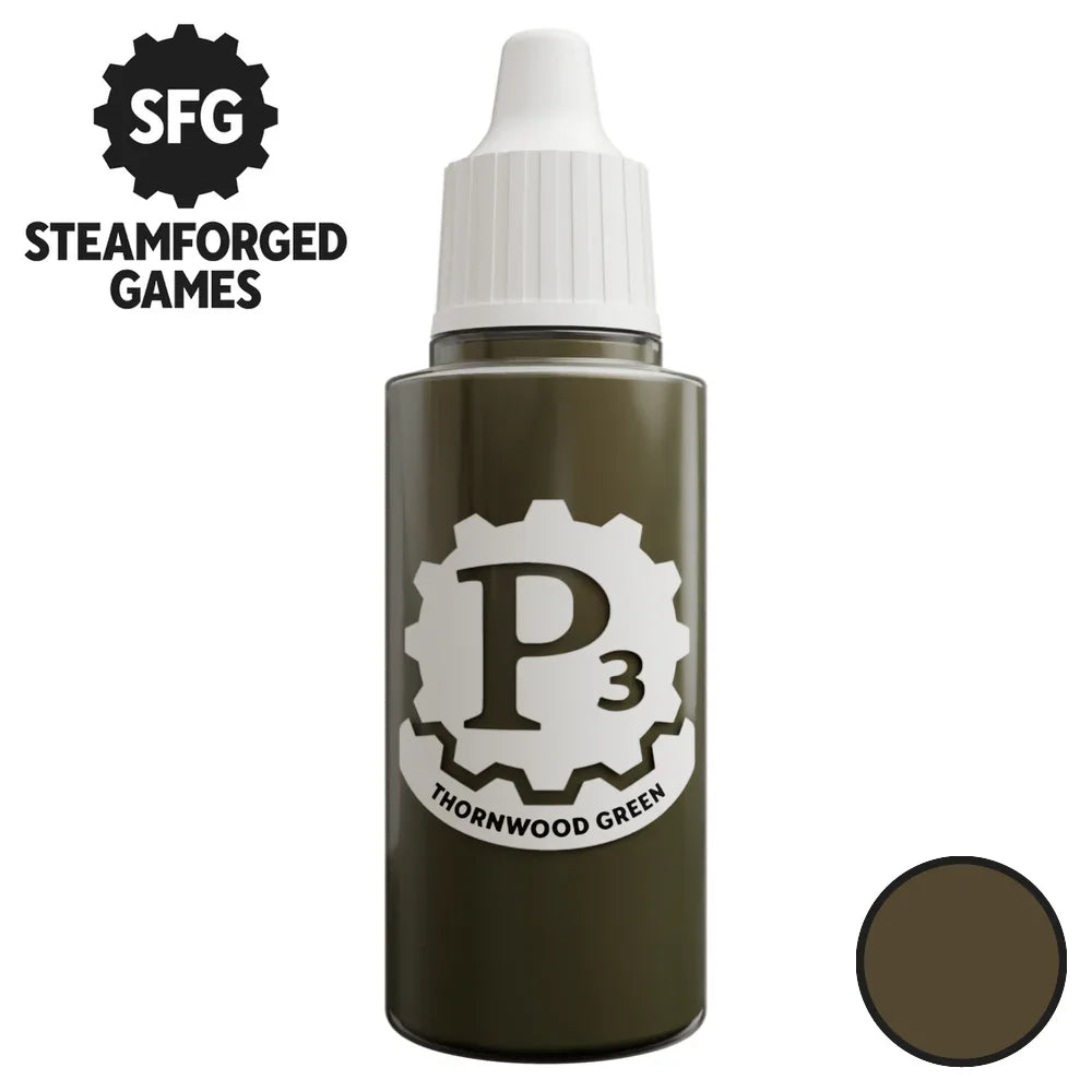P3 Paints - Thornwood Green - 18ml