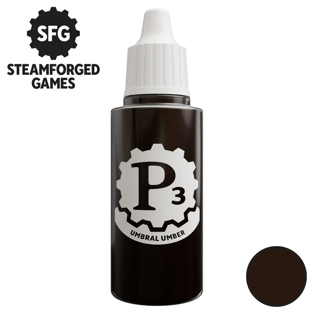 P3 Paints - Umbral Umber - 18ml