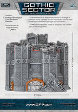 Battlefield in a Box: Gothic Sector – Mundus Imperialis: Civil Defense Bastion (Damaged)