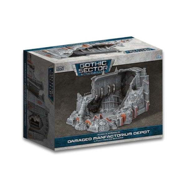 Battlefield in a Box: Gothic Sector – Mundus Imperialis: Manufactorium Depot (Damaged)