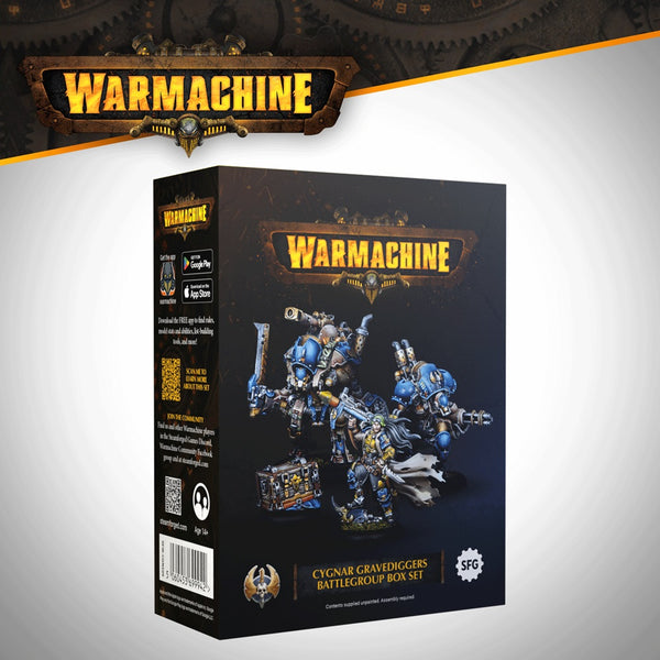 Warmachine: Cygnar Gravediggers Battlegroup Box - Pre-ORDER